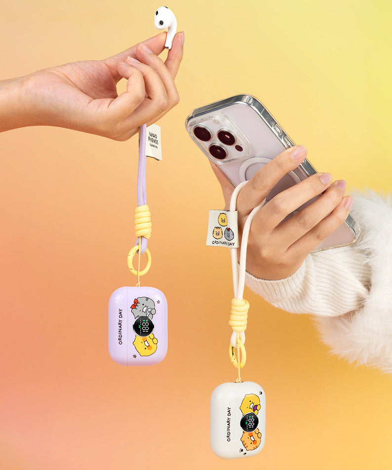 Friends Blue Purple Headphones - Korean kawaii Kakao Friends | Koolseoul
