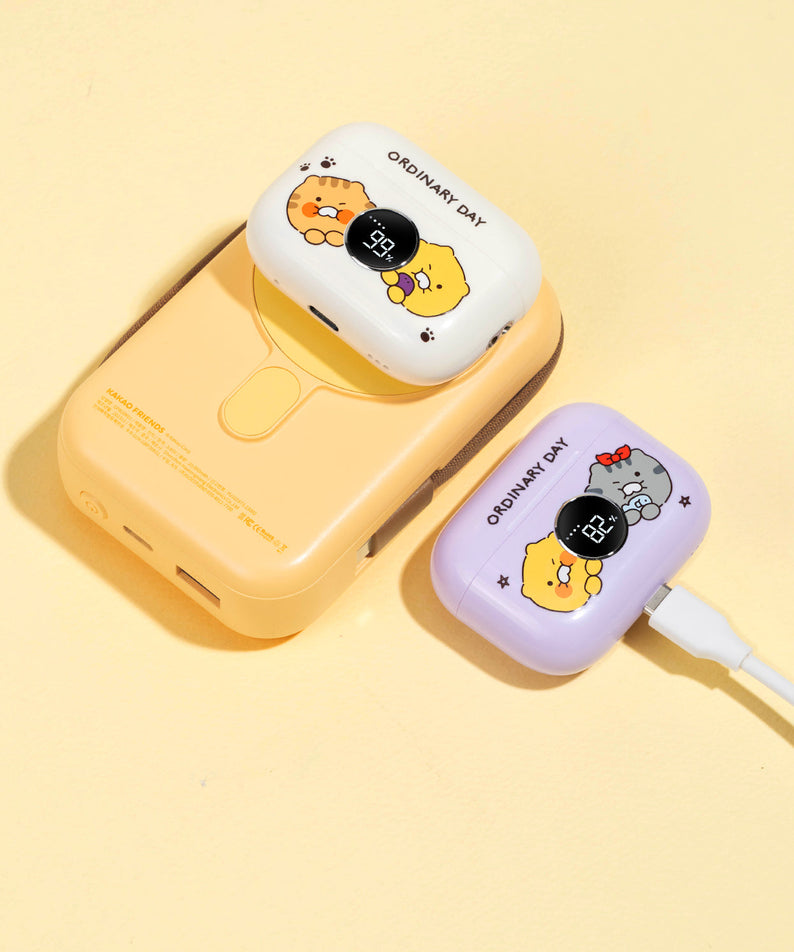 Friends Blue Purple Headphones - Official Kakao Friends merchandise | Koolseoul