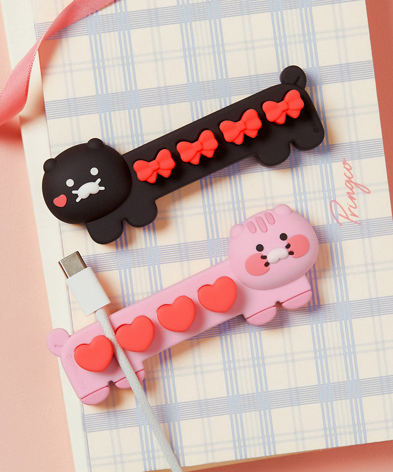 Black Cable 2PSet Chunsik - Authentic Kakao Friends from Korea | Koolseoul