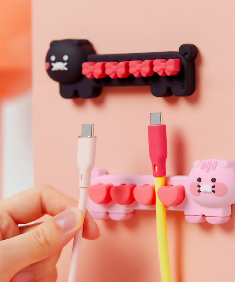 Black Cable 2PSet Chunsik - Korean kawaii Kakao Friends | Koolseoul