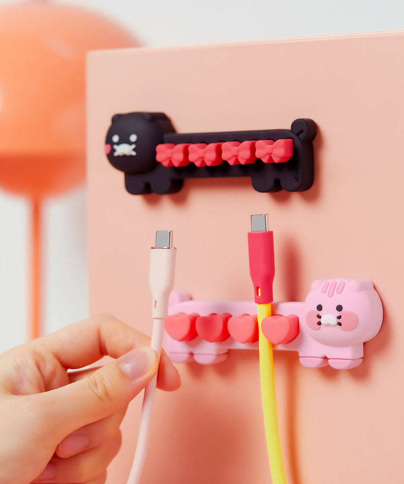Black Cable 2PSet Chunsik - Official Kakao Friends merchandise | Koolseoul