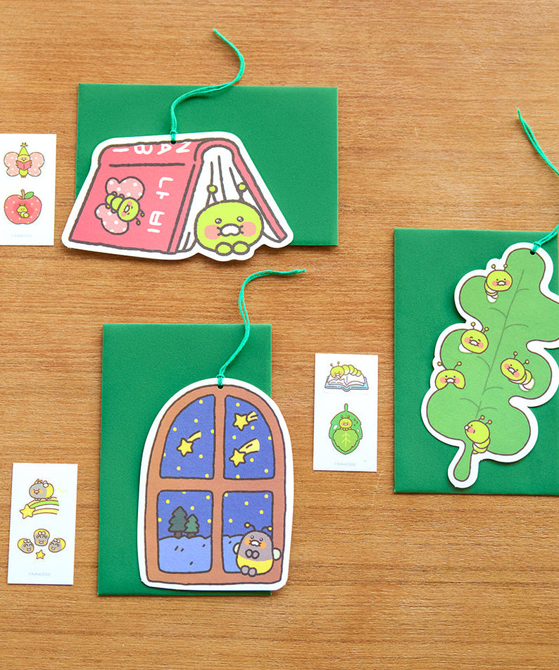 Card Chunsik Marque-page - Authentic Kakao Friends from Korea | Koolseoul