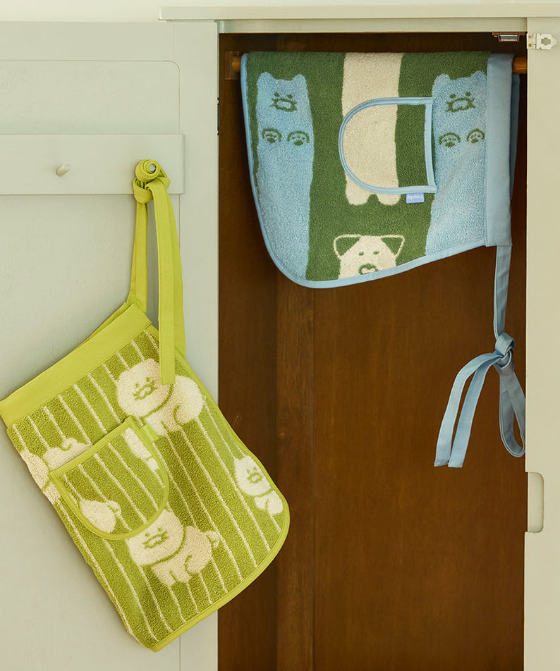 FRIENDAY Green&Blue Chunsik Tablier - Authentic Kakao Friends from Korea | Koolseoul