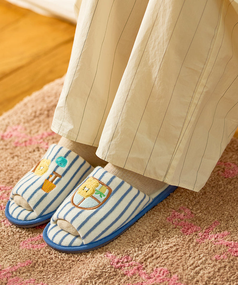 FRIENDAY Slippers Chunsik - Authentic Kakao Friends from Korea | Koolseoul