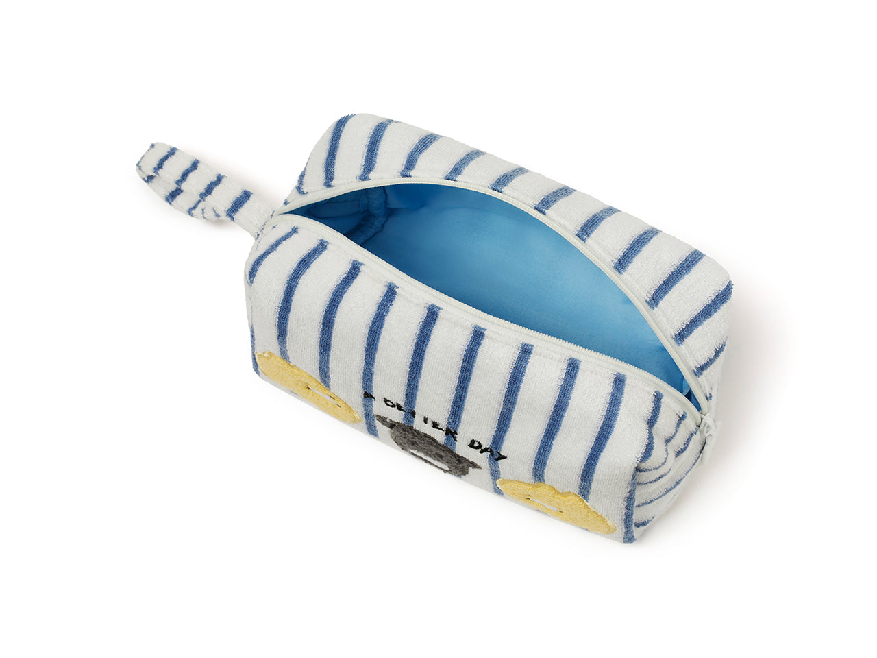 FRIENDAY Pouch Blue Chunsik - Authentic Kakao Friends from Korea | Koolseoul