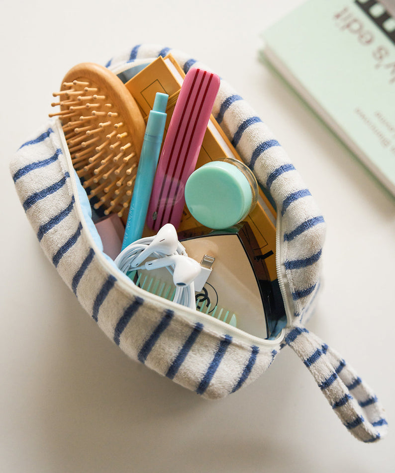 FRIENDAY Pouch Blue Chunsik - Authentic Kakao Friends from Korea | Koolseoul