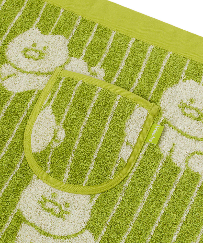 FRIENDAY Green Chunsik Tablier - Authentic Kakao Friends from Korea | Koolseoul