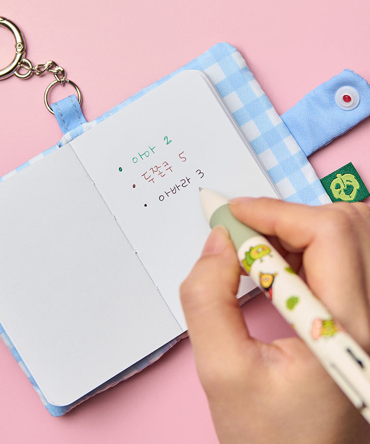 Mini Notebook Keychain Chunsik Stationery - Authentic Kakao Friends from Korea | Koolseoul