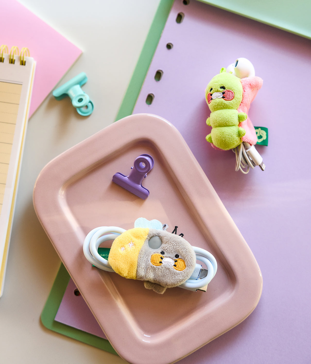 Keychain Chunsik Rangement Cable - Korean kawaii Kakao Friends | Koolseoul