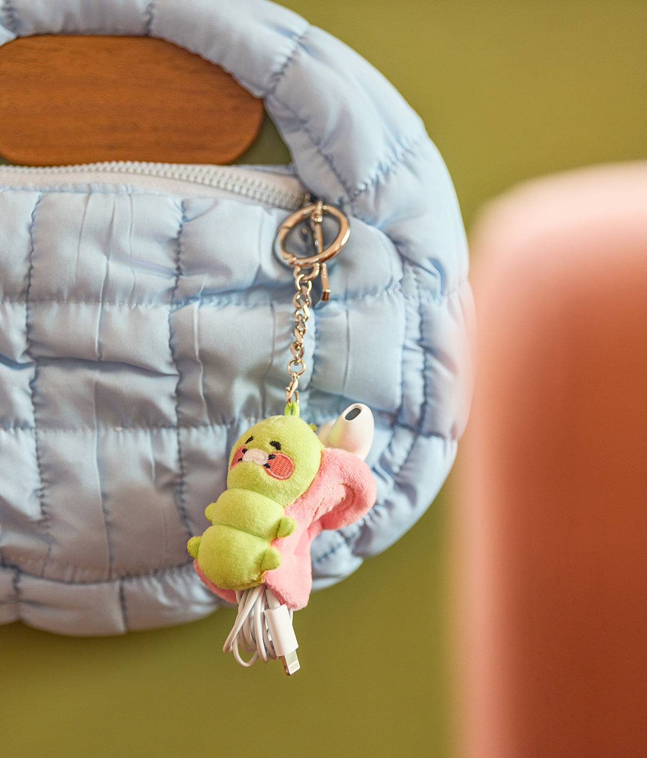 Keychain Chunsik Rangement Cable - Korean kawaii Kakao Friends | Koolseoul