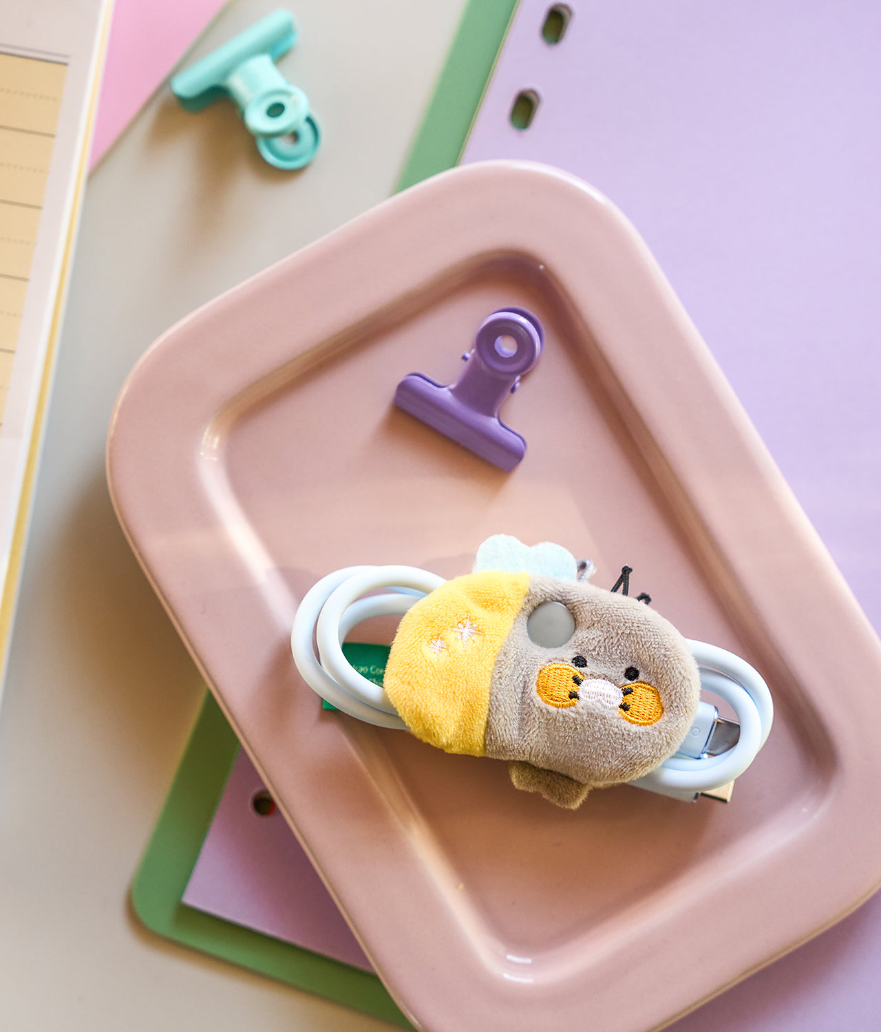 Keychain Chunsik Rangement Cable - Korean kawaii Kakao Friends | Koolseoul