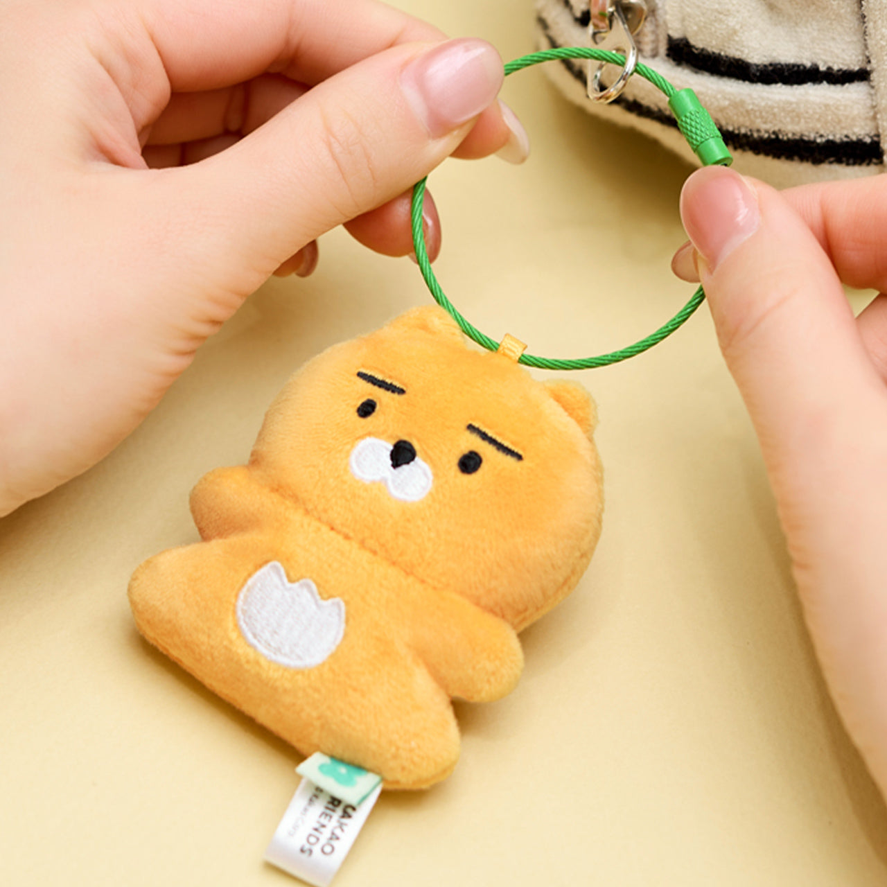 Keychain Ryan - Official Kakao Friends merchandise | Koolseoul