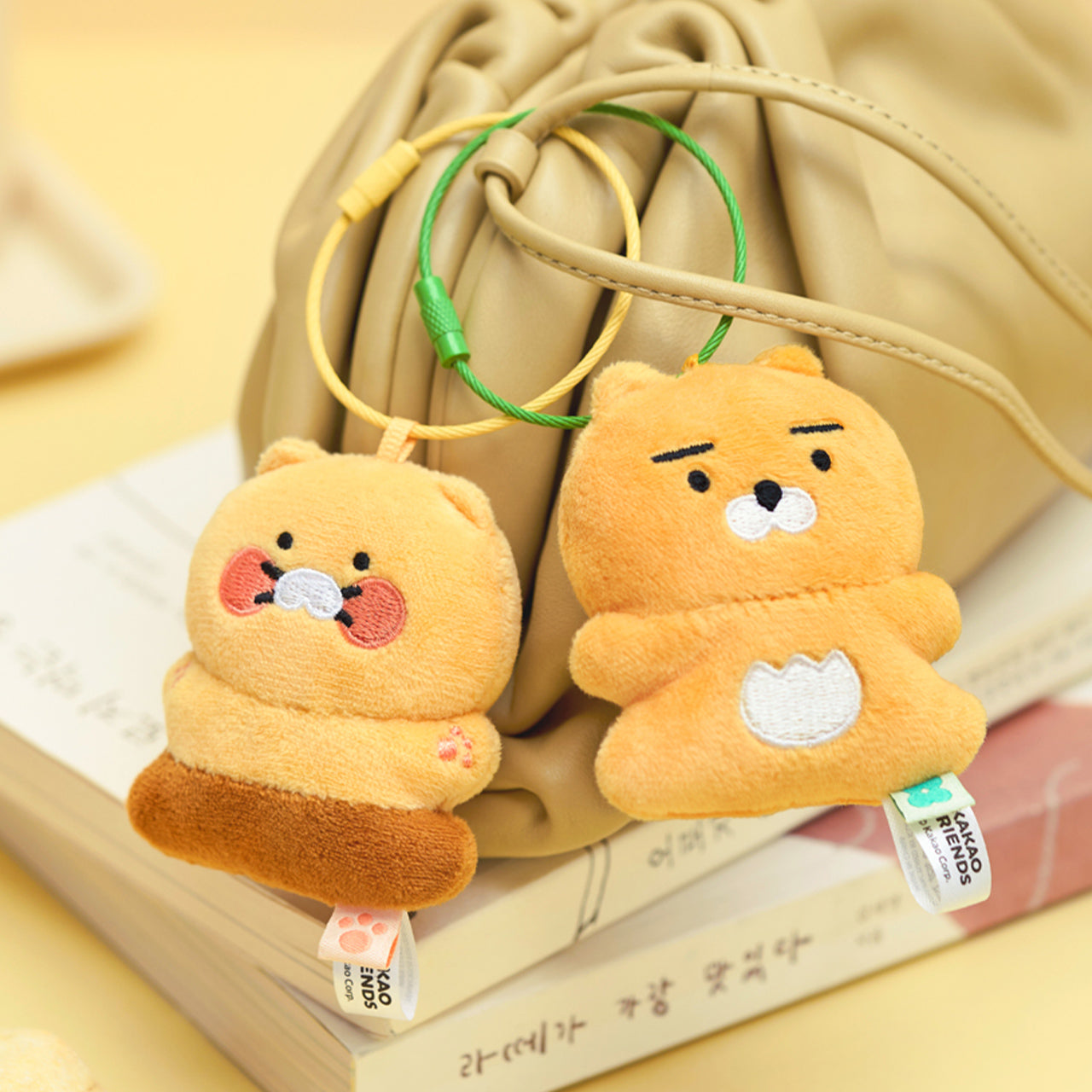Keychain Ryan - Authentic Kakao Friends from Korea | Koolseoul