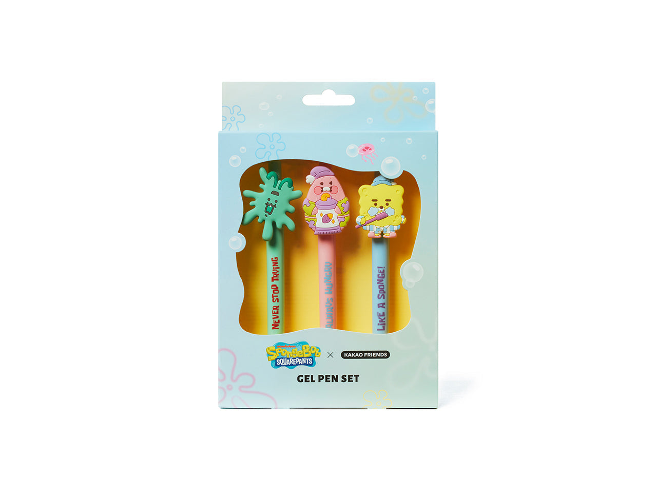SpongeBobXFriends 3P Set Friends Pen - Authentic Kakao Friends from Korea | Koolseoul