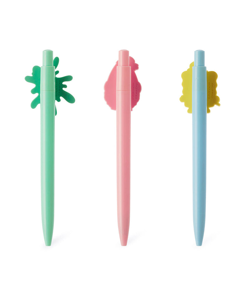 SpongeBobXFriends 3P Set Friends Pen - Authentic Kakao Friends from Korea | Koolseoul