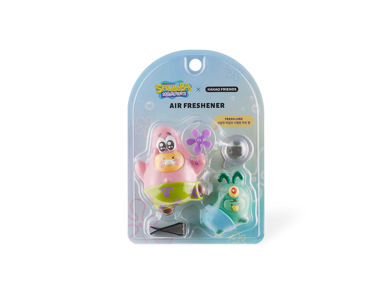 SpongeBobXFriends Air Freshener&Figurine Set Baby Chunsik&Jordy - Official Kakao Friends merchandise | Koolseoul