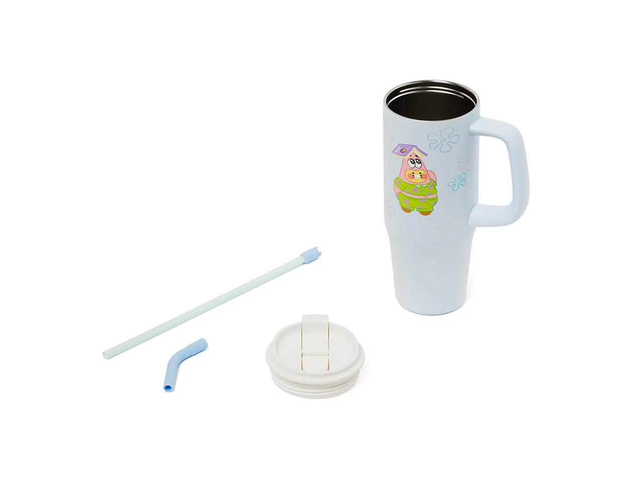 SpongeBobXFriends Tumbler Little Apeach&Baby Chunsik - Korean kawaii Kakao Friends | Koolseoul