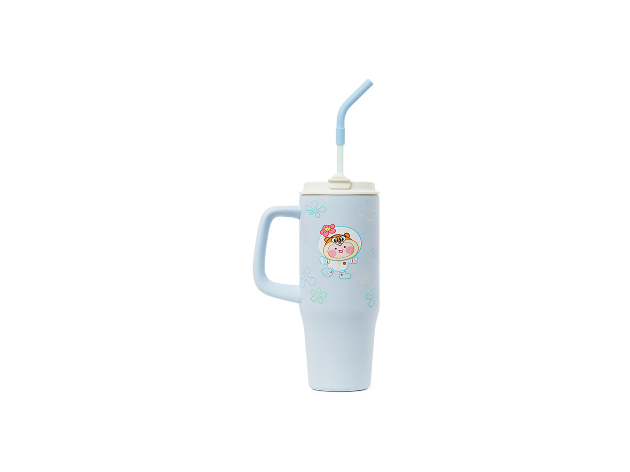 SpongeBobXFriends Tumbler Little Apeach&Baby Chunsik - Korean kawaii Kakao Friends | Koolseoul