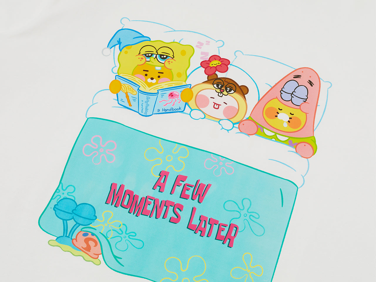 SpongeBobXFriends Women T-Shirt Friends - Korean kawaii Kakao Friends | Koolseoul