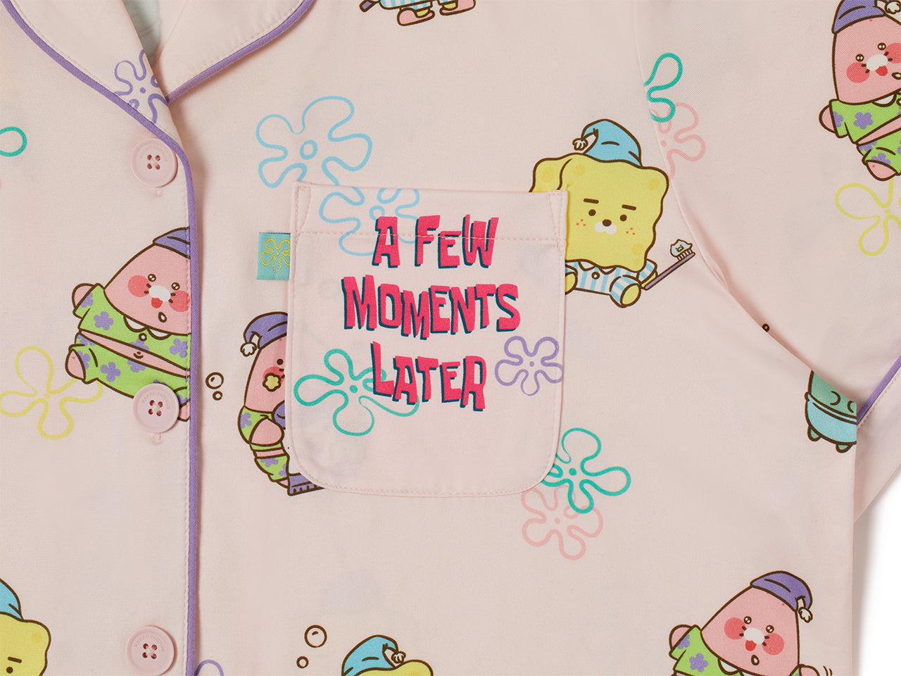 SpongeBobXFriends Women Pajamas Friends - Official Kakao Friends merchandise | Koolseoul
