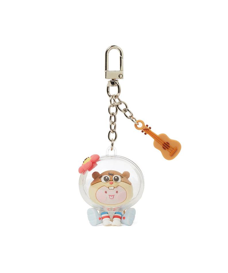 SpongeBobXFriends Baby Sandy Figurine Keychain Little Apeach - Official Kakao Friends merchandise | Koolseoul