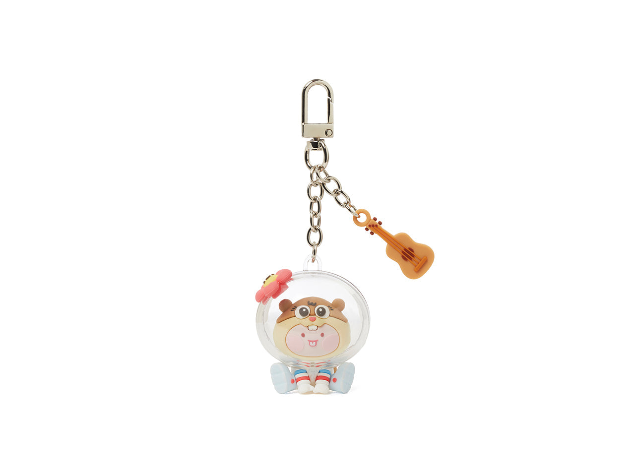 SpongeBobXFriends Baby Sandy Figurine Keychain Little Apeach - Official Kakao Friends merchandise | Koolseoul