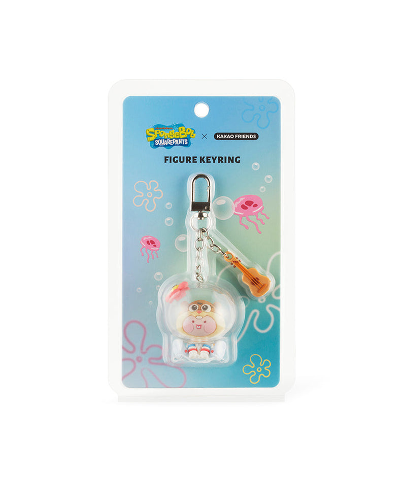 SpongeBobXFriends Baby Sandy Figurine Keychain Little Apeach - Korean kawaii Kakao Friends | Koolseoul
