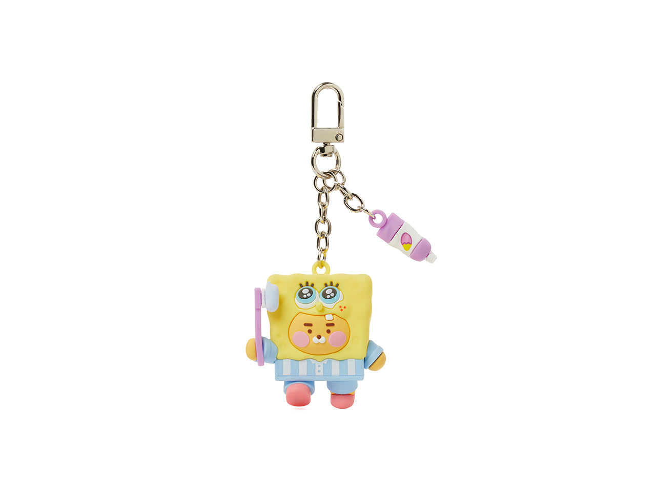 SpongeBobXFriends Baby SpongeBob Figurine Keychain Little Ryan - Official Kakao Friends merchandise | Koolseoul
