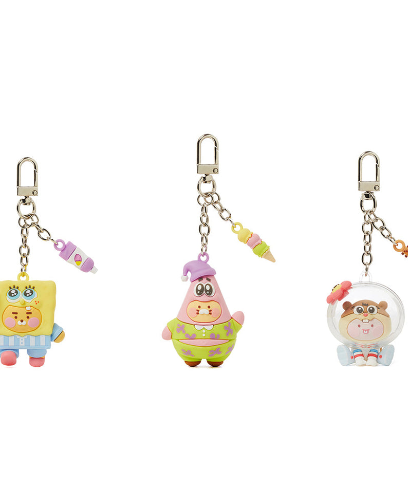 SpongeBobXFriends Baby SpongeBob Figurine Keychain Little Ryan - Korean kawaii Kakao Friends | Koolseoul