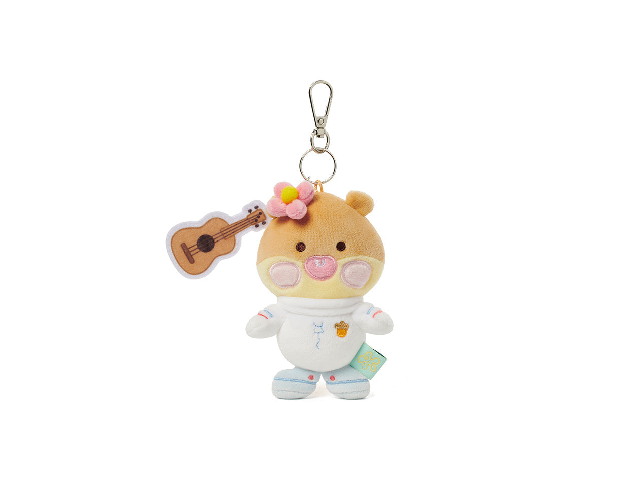 SpongeBobXFriends Baby Sandy Keychain Plush Little Apeach - Official Kakao Friends merchandise | Koolseoul