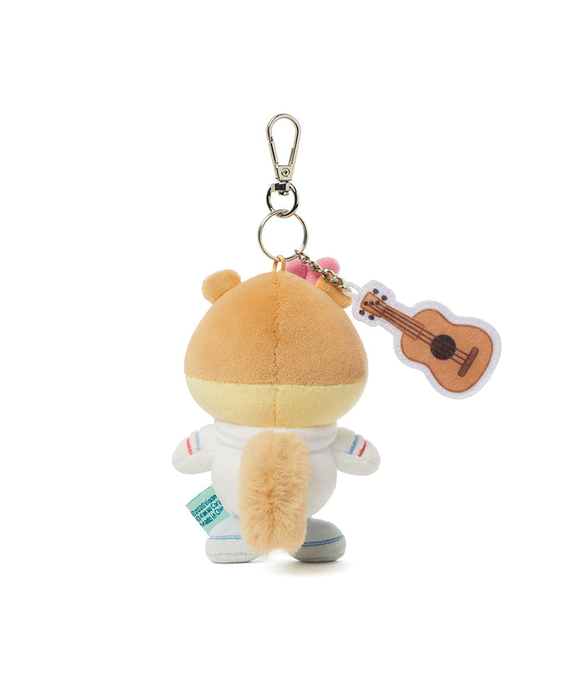 SpongeBobXFriends Baby Sandy Keychain Plush Little Apeach - Korean kawaii Kakao Friends | Koolseoul