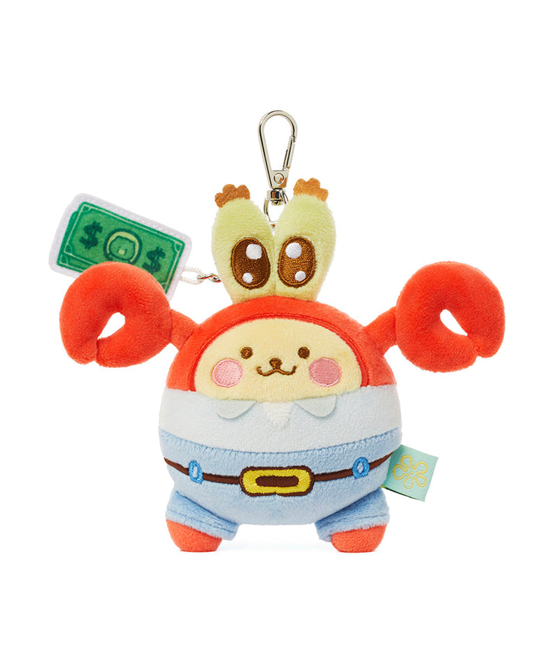 [Complete Set] SpongeBobXFriends Baby Keychain Plush 6 - Korean kawaii Kakao Friends | Koolseoul
