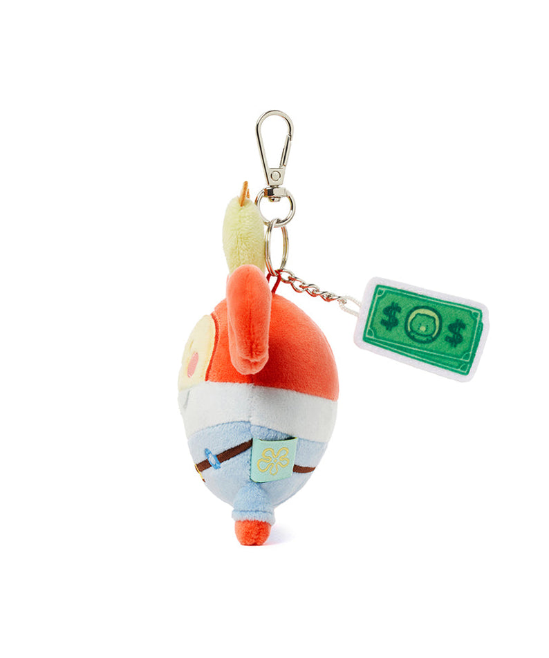 [Complete Set] SpongeBobXFriends Baby Keychain Plush 6 - Authentic Kakao Friends from Korea | Koolseoul