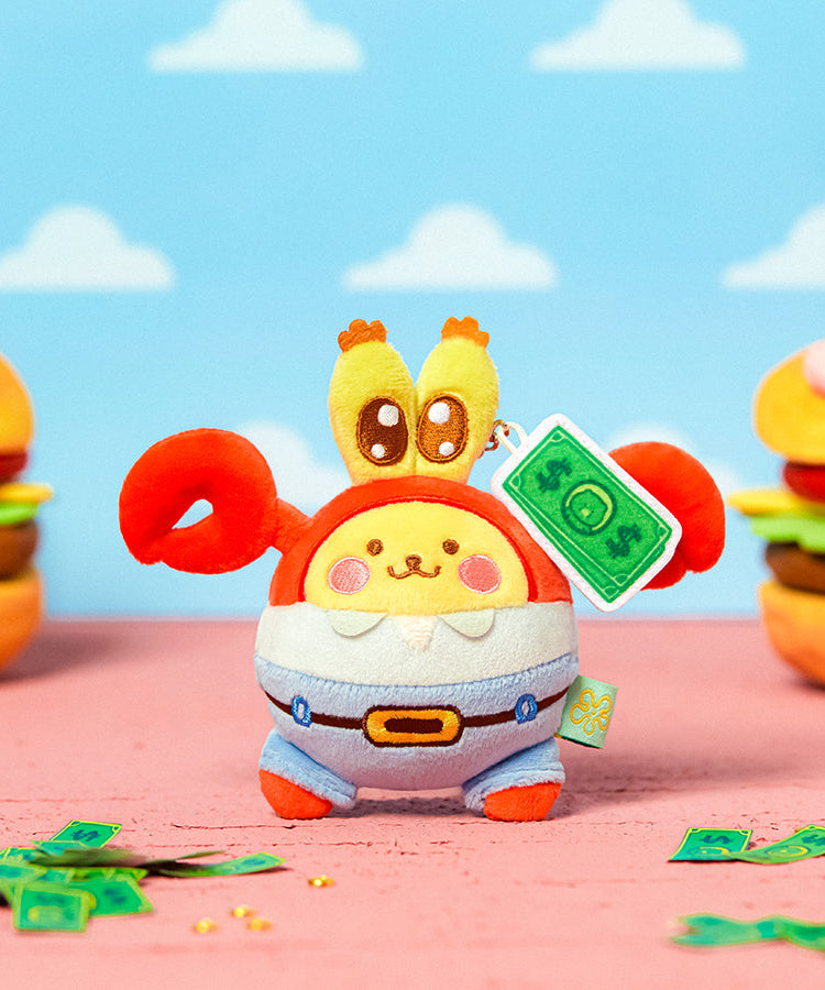 SpongeBobXFriends Baby Keychain Plush Muzi - Authentic Kakao Friends from Korea | Koolseoul