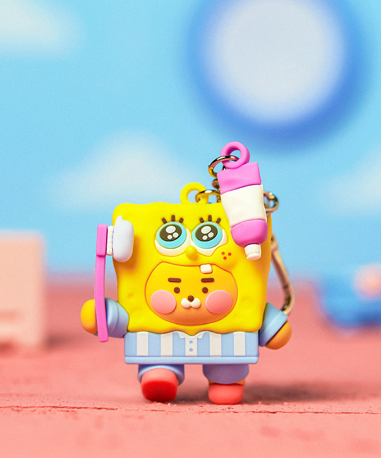 SpongeBobXFriends Baby SpongeBob Figurine Keychain Little Ryan - Authentic Kakao Friends from Korea | Koolseoul
