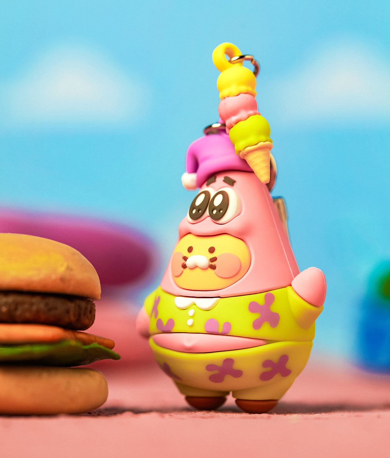 SpongeBobXFriends Baby Patrick Figurine Keychain Baby Chunsik - Korean kawaii Kakao Friends | Koolseoul