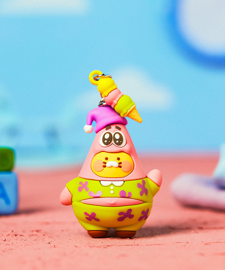 SpongeBobXFriends Baby Patrick Figurine Keychain Baby Chunsik - Authentic Kakao Friends from Korea | Koolseoul