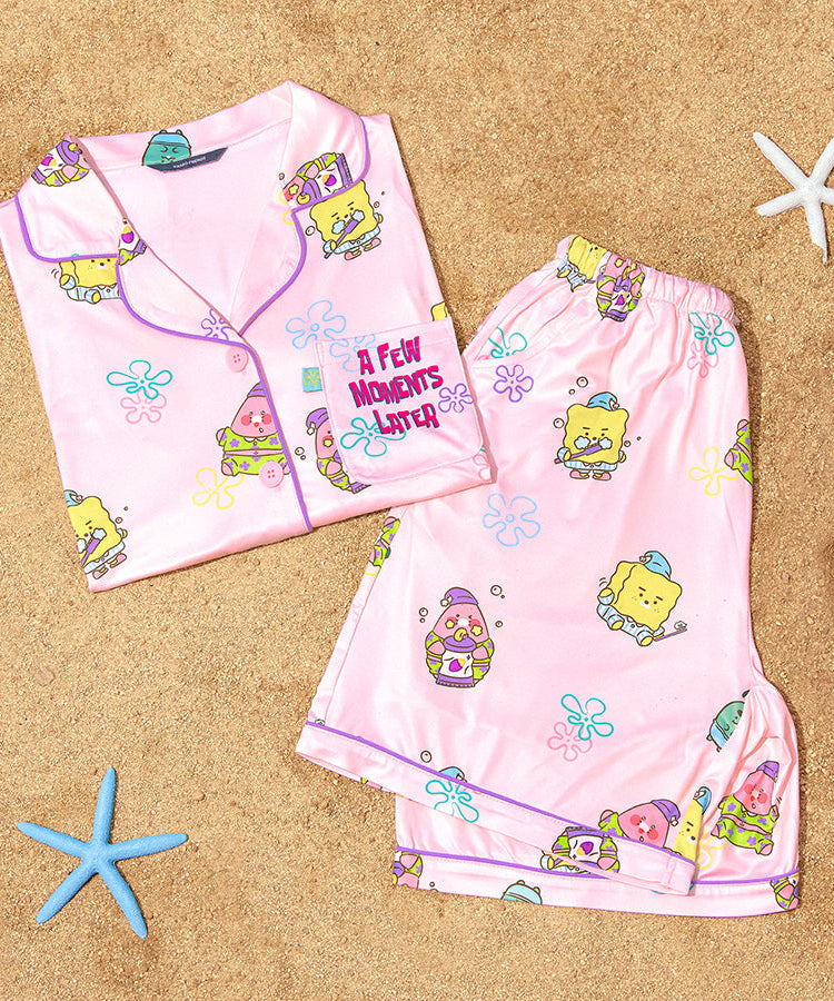 SpongeBobXFriends Women Pajamas Friends - Authentic Kakao Friends from Korea | Koolseoul