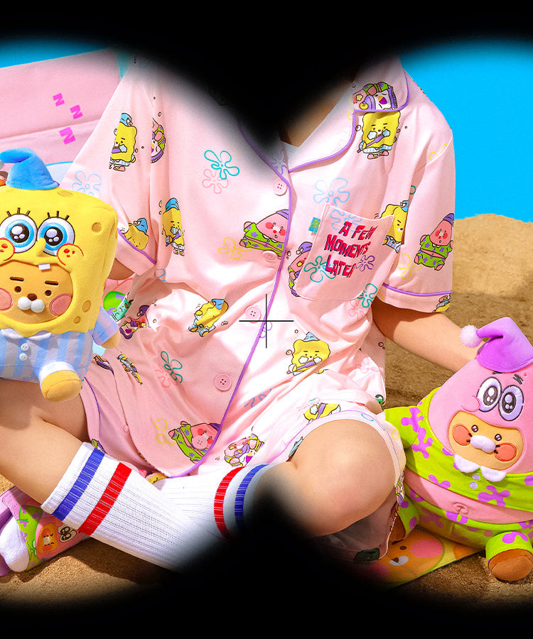 SpongeBobXFriends Women Pajamas Friends - Official Kakao Friends merchandise | Koolseoul