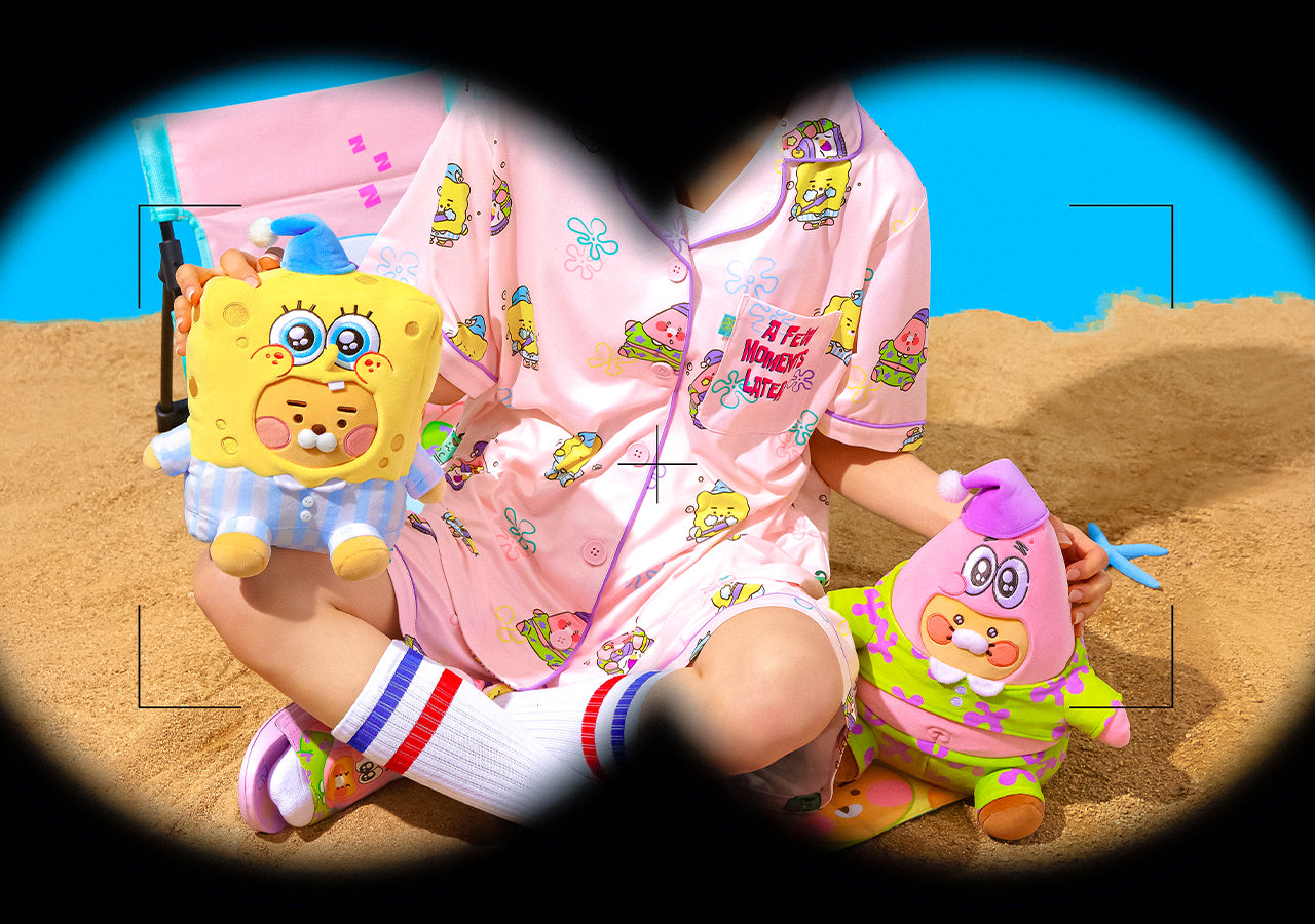 SpongeBobXFriends Women Pajamas Friends - Official Kakao Friends merchandise | Koolseoul