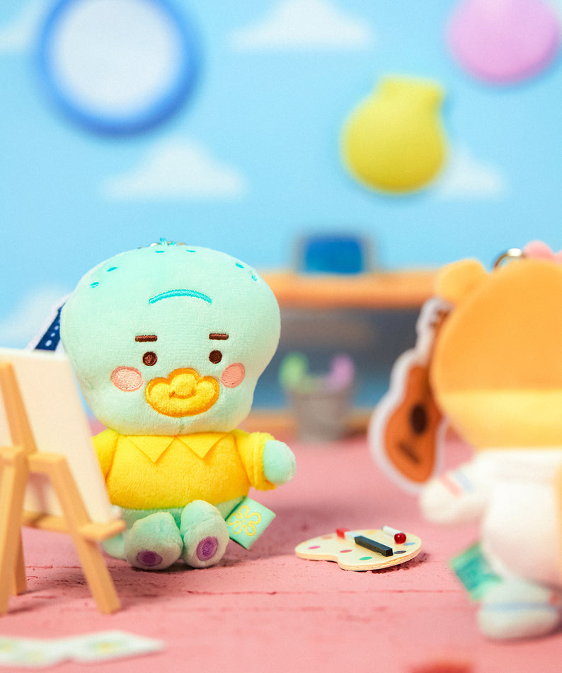[Complete Set] SpongeBobXFriends Baby Keychain Plush 6 - Official Kakao Friends merchandise | Koolseoul