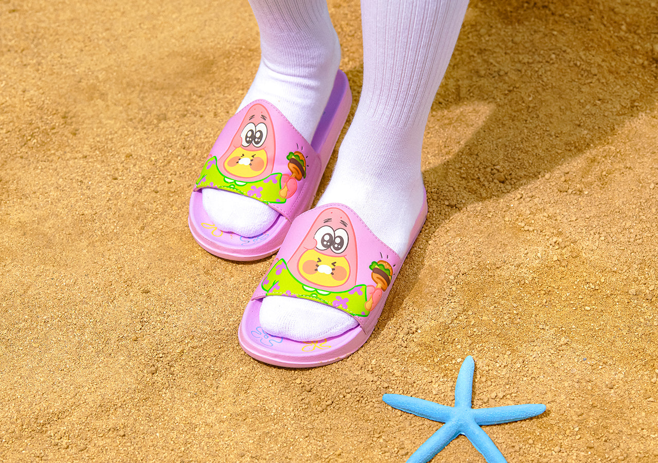SpongeBobXFriends Baby Patrick Women Desk Slippers Baby Chunsik - Authentic Kakao Friends from Korea | Koolseoul