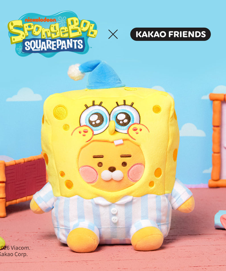 SpongeBobXFriends Baby SpongeBob Plush Little Ryan - Korean kawaii Kakao Friends | Koolseoul