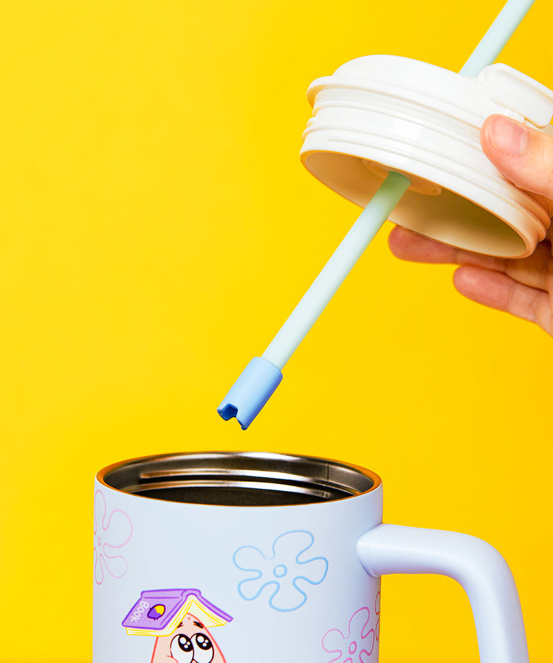 SpongeBobXFriends Tumbler Little Apeach&Baby Chunsik - Authentic Kakao Friends from Korea | Koolseoul