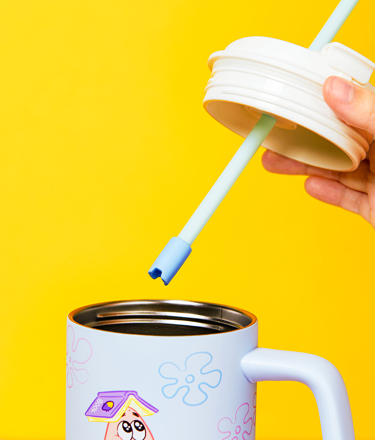 SpongeBobXFriends Tumbler Little Apeach&Baby Chunsik - Authentic Kakao Friends from Korea | Koolseoul