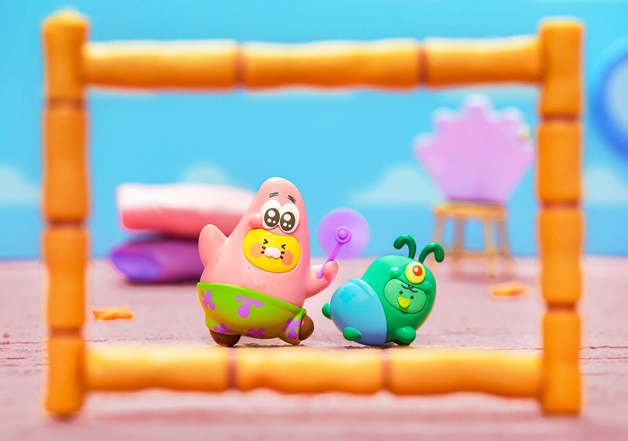 SpongeBobXFriends Air Freshener&Figurine Set Baby Chunsik&Jordy - Authentic Kakao Friends from Korea | Koolseoul