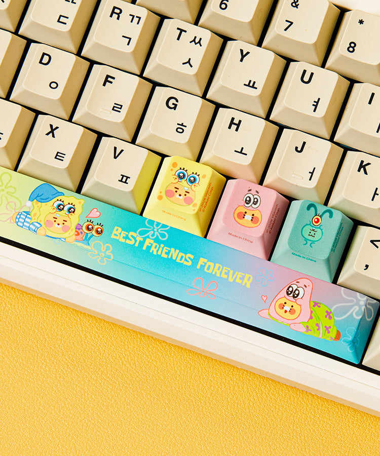 SpongeBobXFriends Cap 4 Set Friends - Authentic Kakao Friends from Korea | Koolseoul
