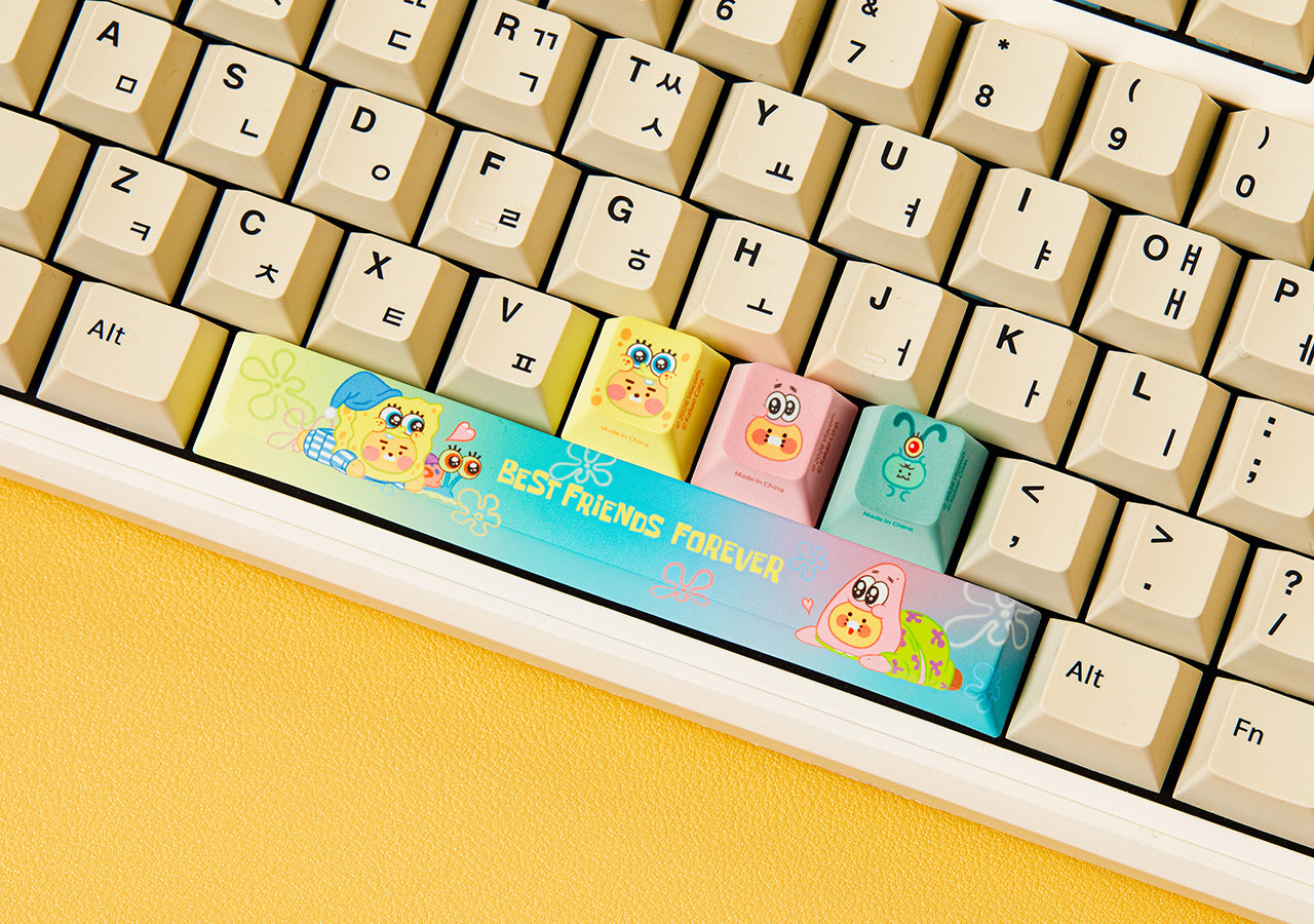 SpongeBobXFriends Cap 4 Set Friends - Authentic Kakao Friends from Korea | Koolseoul