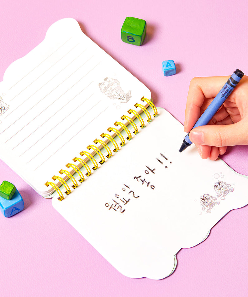 SpongeBobXFriends Little Ryan&Baby Chunsik Stationery - Korean kawaii Kakao Friends | Koolseoul
