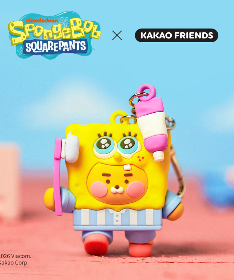 SpongeBobXFriends Baby SpongeBob Figurine Keychain Little Ryan - Korean kawaii Kakao Friends | Koolseoul